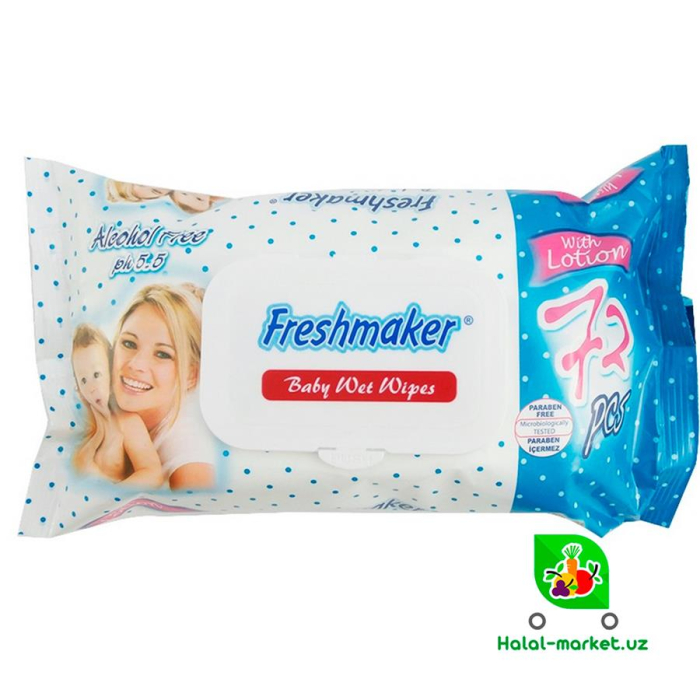 Влажные Салфетки Freshmaker 72шт