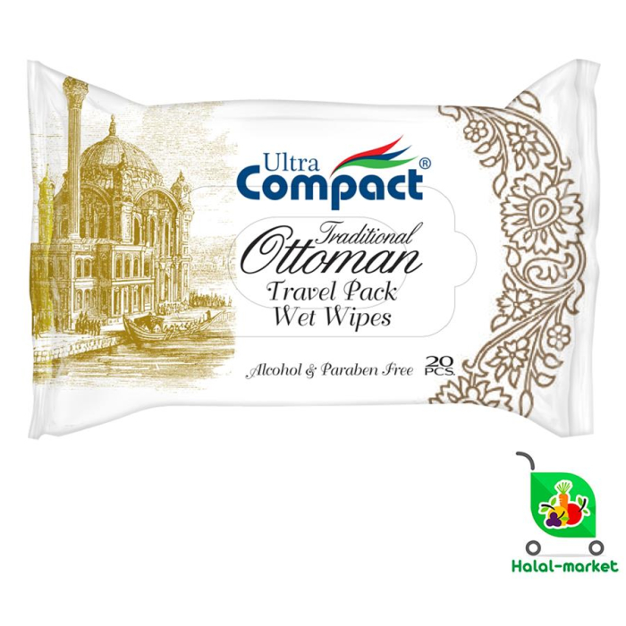 Влажные Салфетки COMPACT OTTOMAN 20шт