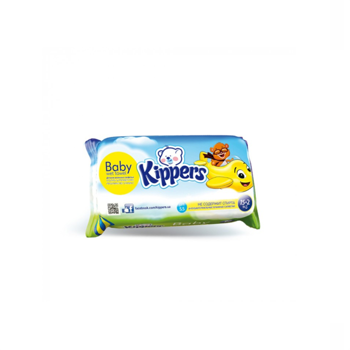 Влажные Салфетки KIPPERS 15шт
