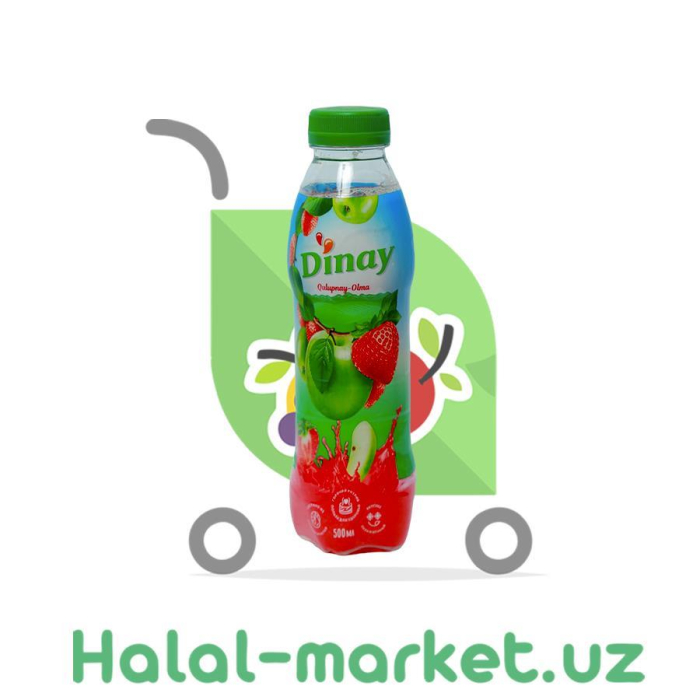 Напиток DINAY Яблоко- Клубника 1л