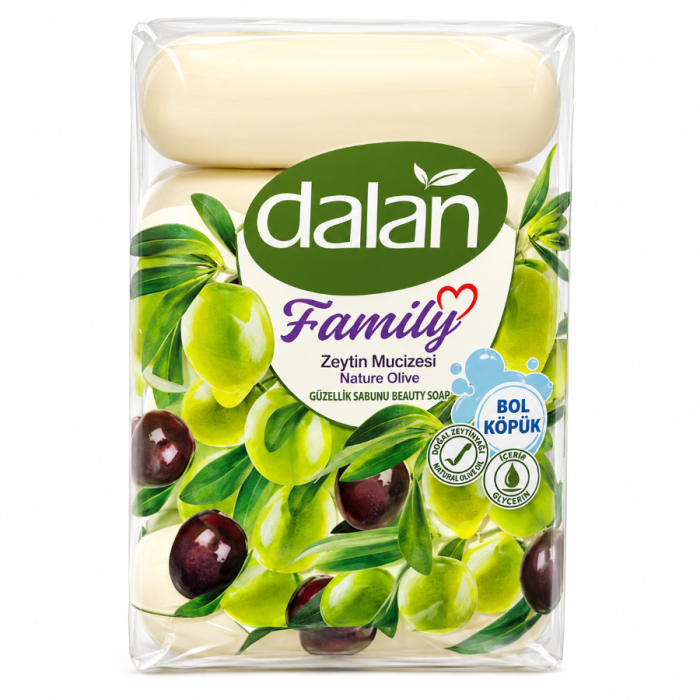 Мыло DALAN FAMILY 75*4=300гр