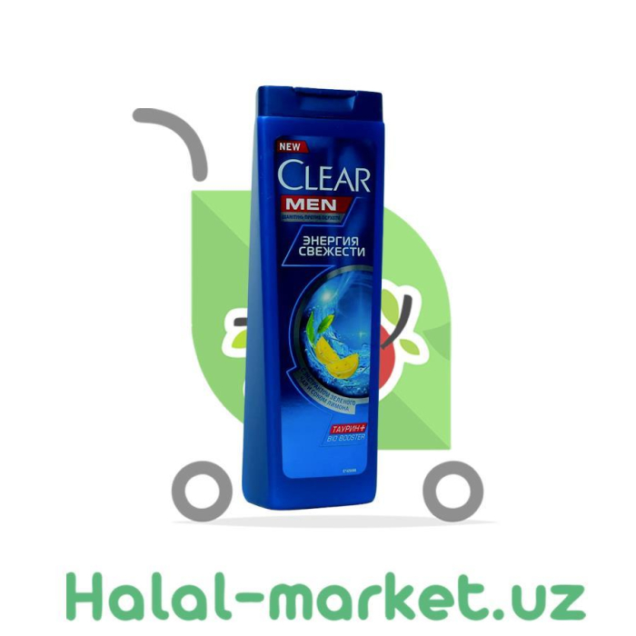 Шампунь CLEAR MEN Энергия Свежести 400мл