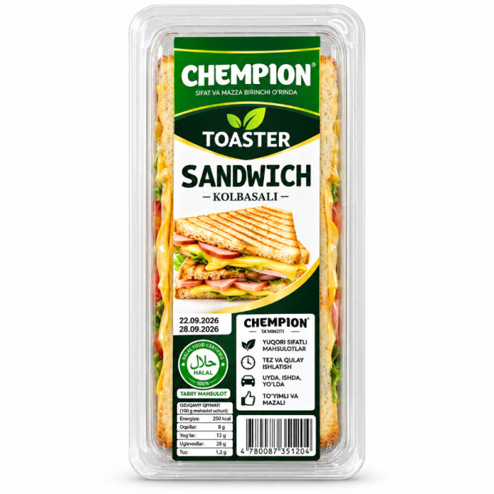 Тостер CHEMPION Колбасный (уп)