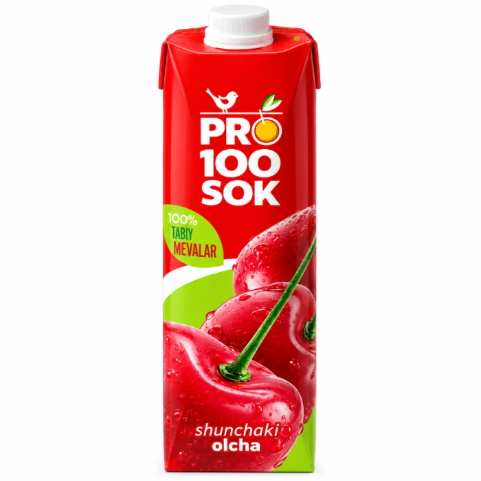 Сок PRO100 Вишня 1л
