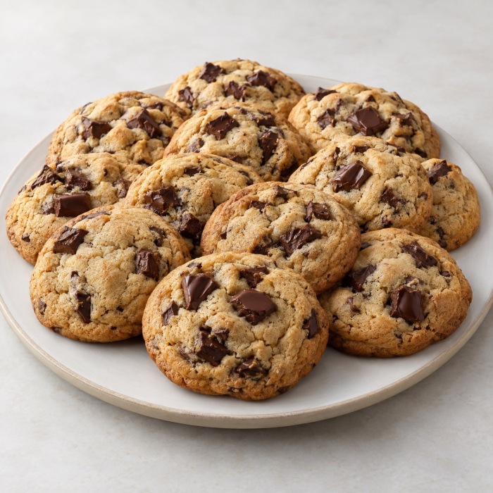 Amazon Fresh Brand, Chocolate Chunk Cookies, Frozen
