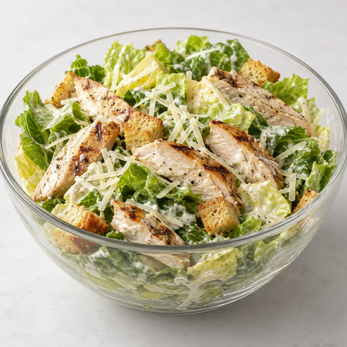 Amazon Fresh Brand, Caesar Salad with Chicken 400
