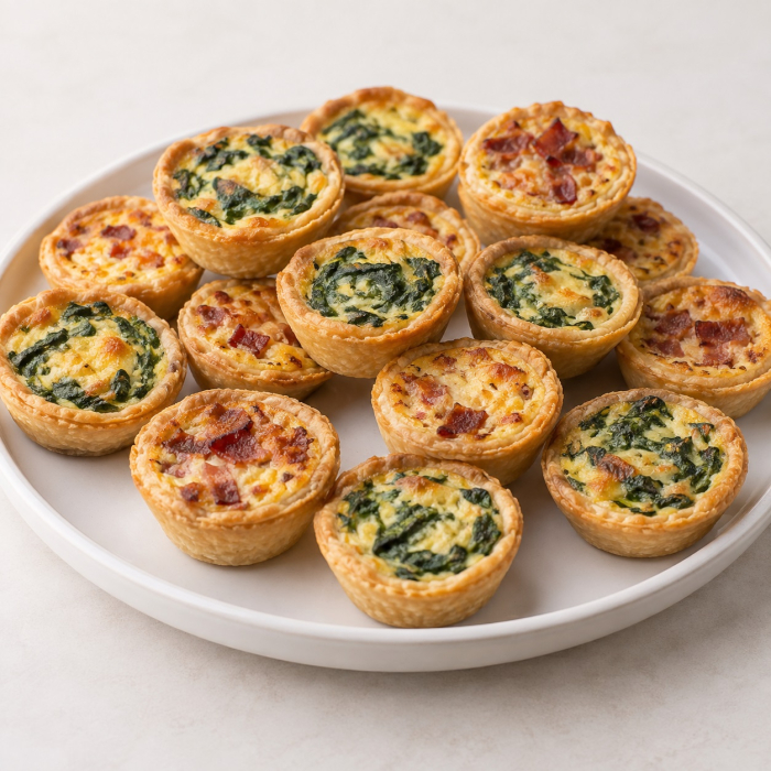 Nancy's Lorraine & Florentine Petite Quiche