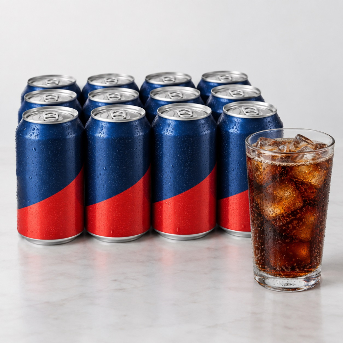 Pepsi Cola Soda, (Pack of 12)