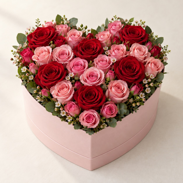 The heart of flowers.