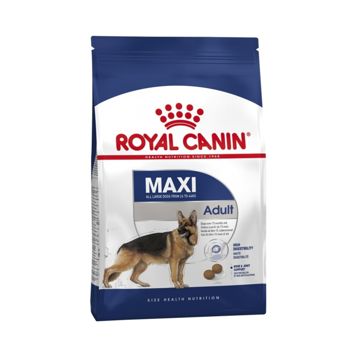 Royal Canin Maxi Adult для взрослых крупных пород 15 кг 3182550732154