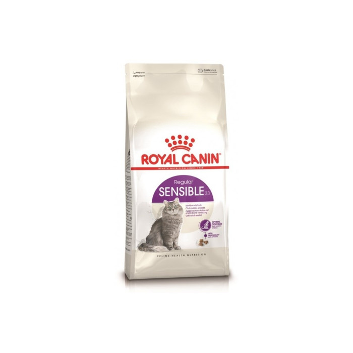 Royal Canin Sensible 33 при чувствительном пищеварении мясо, птица 0.4 кг 3182550702263