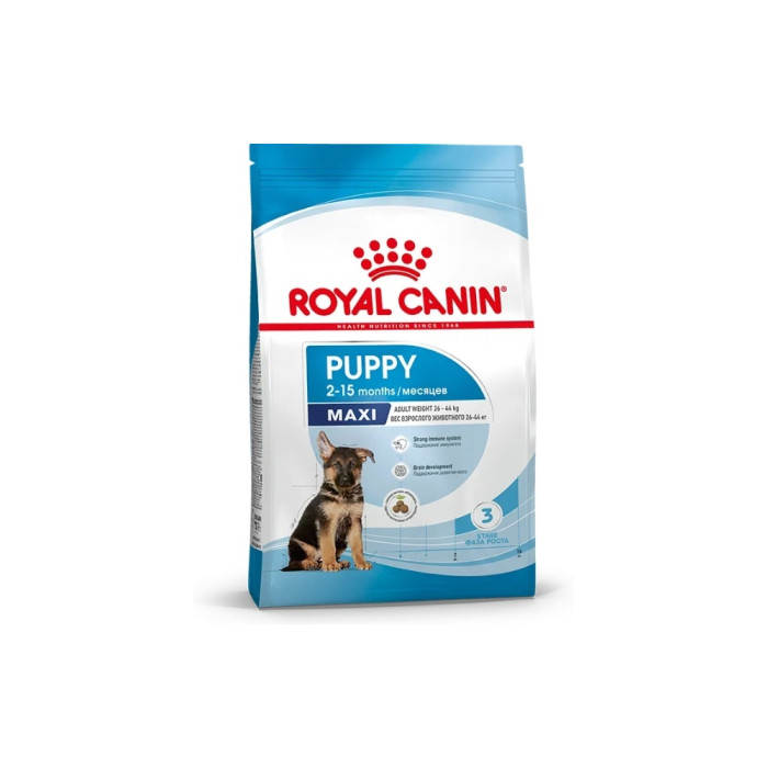 Royal Canin Maxi Puppy для щенков крупных пород 15 кг 3182550732055