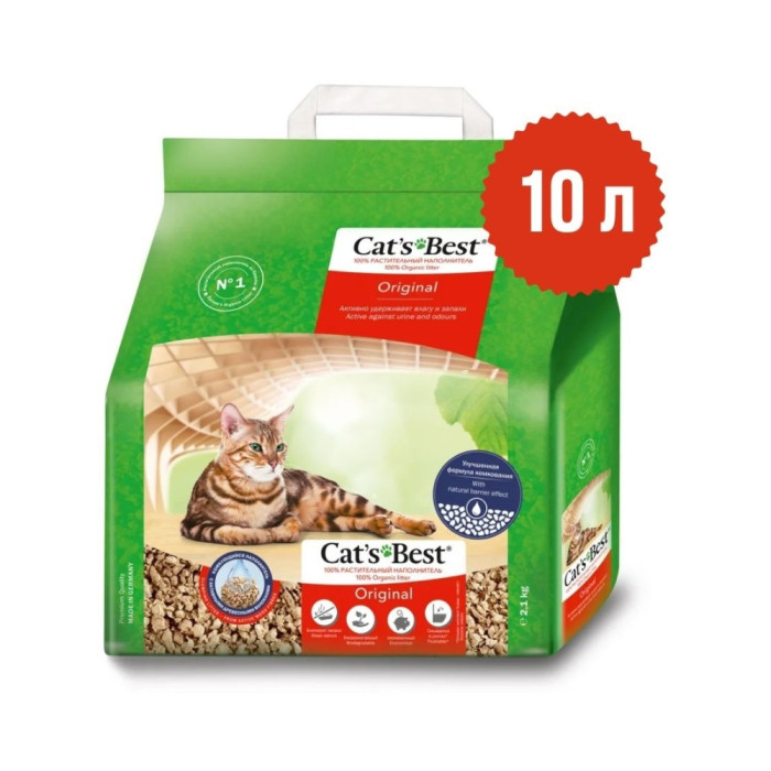 Cats Best Original комкующийся 4.3 кг 10 л 4002973302415