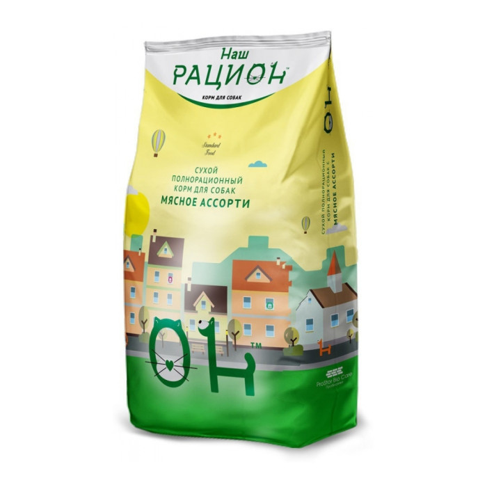 Наш Рацион мясное ассорти 15 кг - 4602009945748