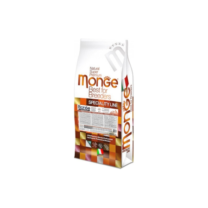 Monge BREEDER SALMONE & RICE 8009470006361 с лососем и рисом 15 кг - 8009470006361