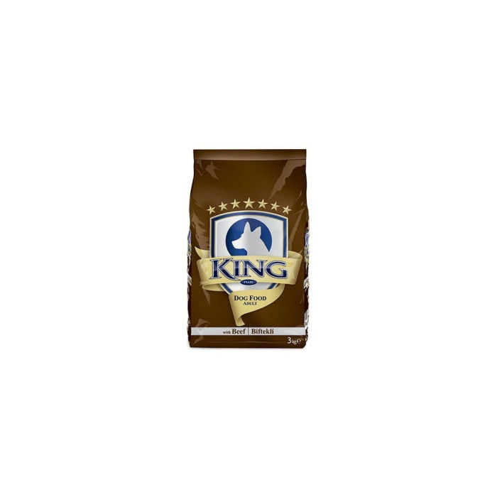 KING King PLUS Adult Dog Beef, сухой корм для собак 3кг 3 кг 4944620119