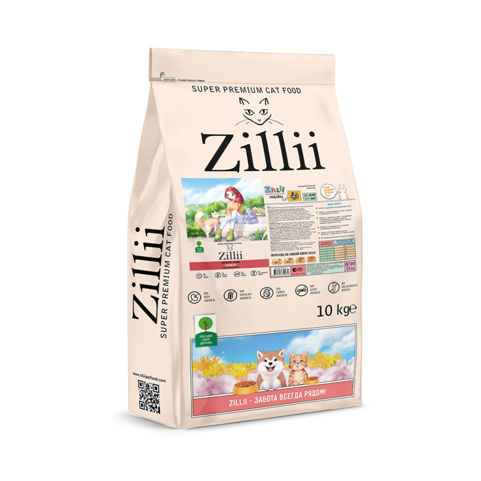 Zillii Urinary Care профилактика МКБ индейка 10 кг