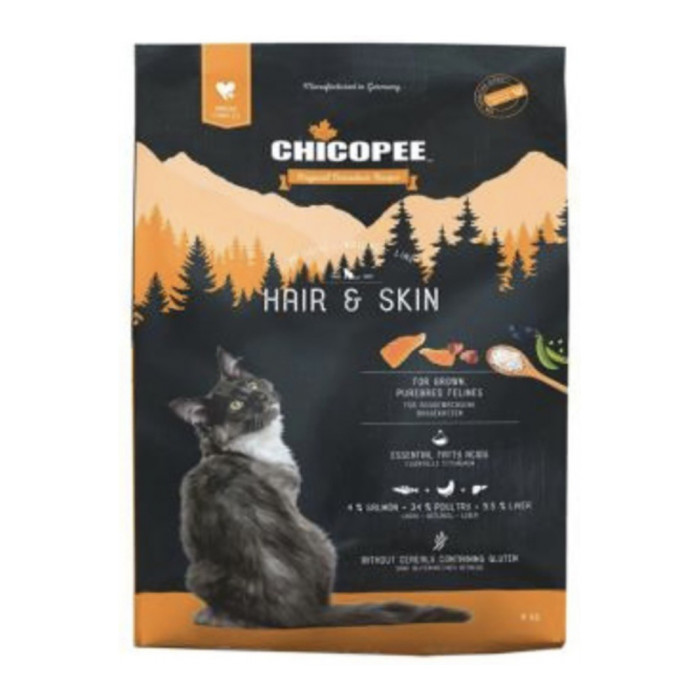 Chicopee Hair & Skin лосось для здоровья кожи и шерсти 8 кг - chic-61