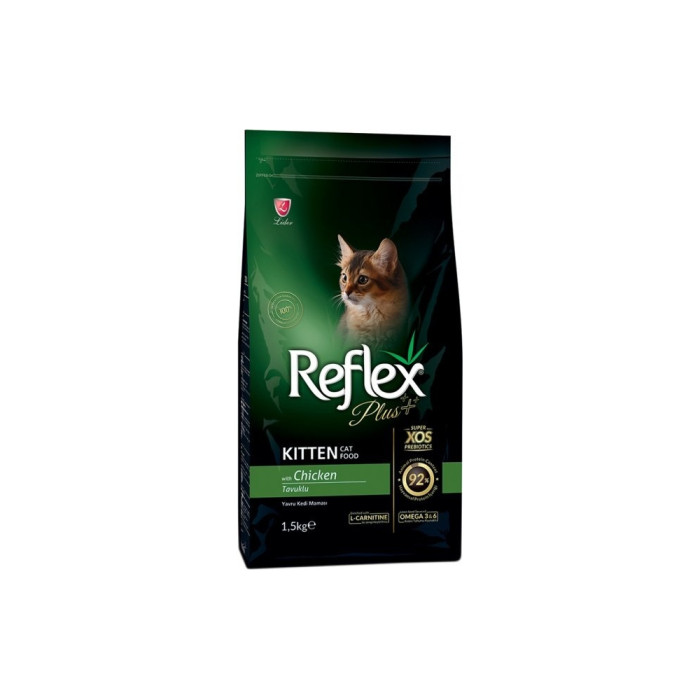 Reflex Plus Kitten для котят курица 1.5 кг - RFX-301