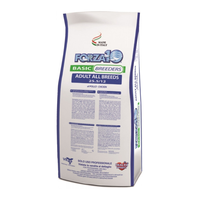 Forza 10 Breeders Basic Adult All Breeds 25.5/12 курица 20 кг - 8020245104051