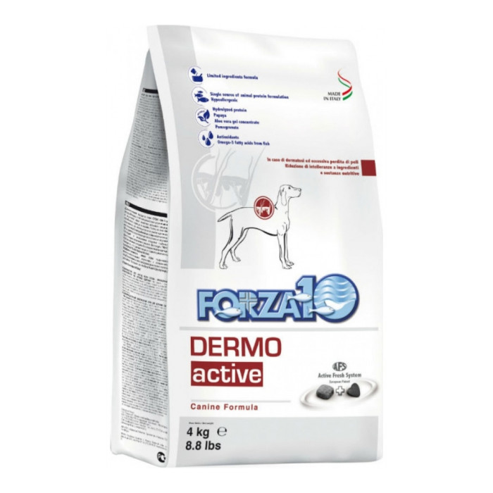 Forza 10 Dermo Active тері проблемалары үшін 4 кг - 8020245100589