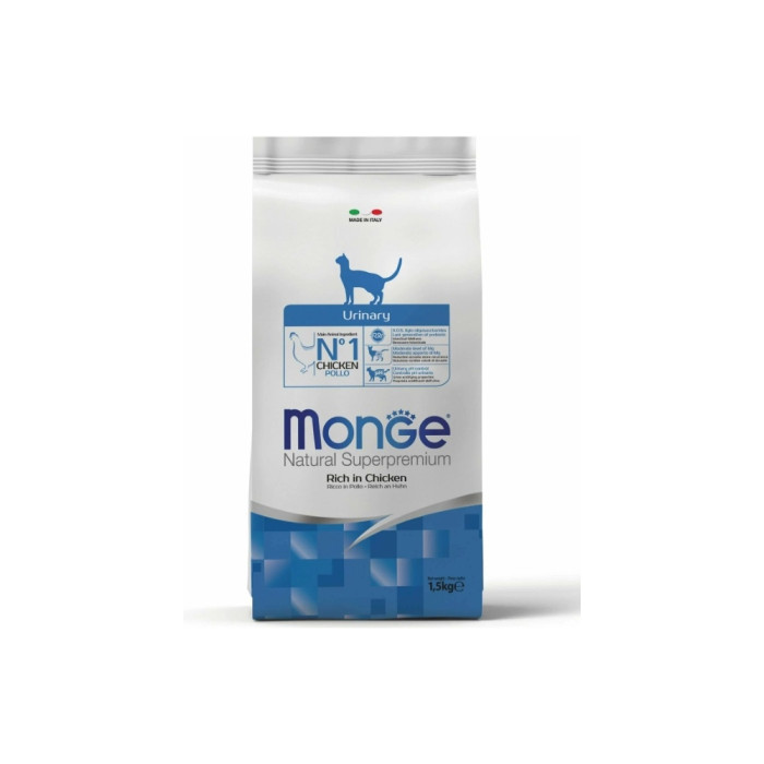Корм Monge Urinary при МКБ курица 1.5 кг - 8009470011914