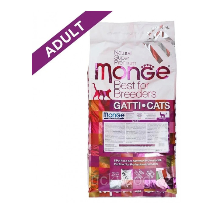 Monge Cat Breeder Chicken Ересектер үшін тауық 10 кг 8009470004800