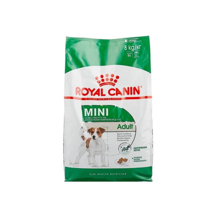 Royal Canin Mini Adult для мелких пород 8 кг 3182550716888