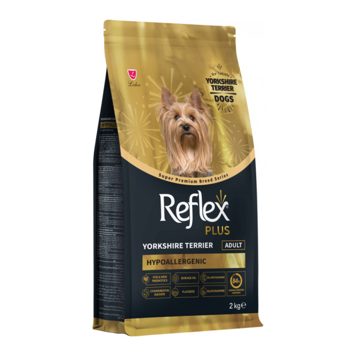 Reflex Plus Yorkshire Terrier гипоаллергенді ересек Йоркшир терьеріне арналған 2 кг - RFXBS-2