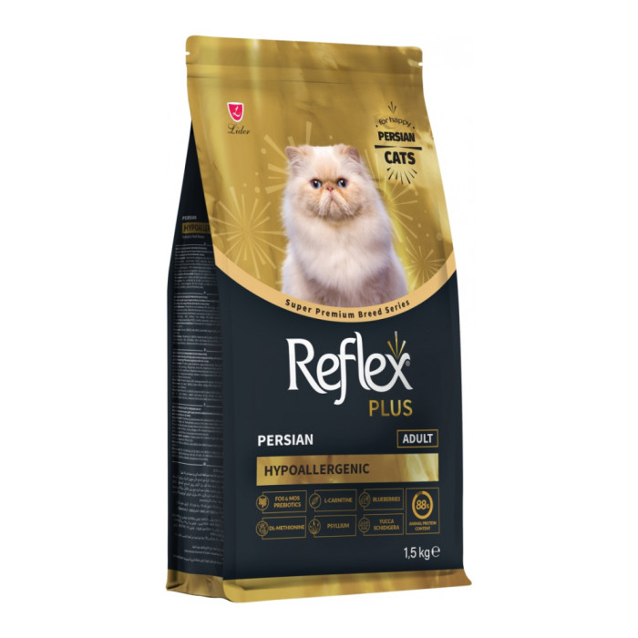 Reflex Plus Hypoallergenic Persian Adult для взрослых персидской породы курица 1.5 кг - RFXBS-10