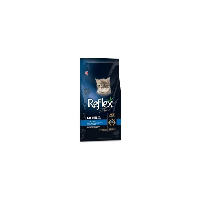 Reflex Plus Kitten для котят лосось 15 кг - RFX-412