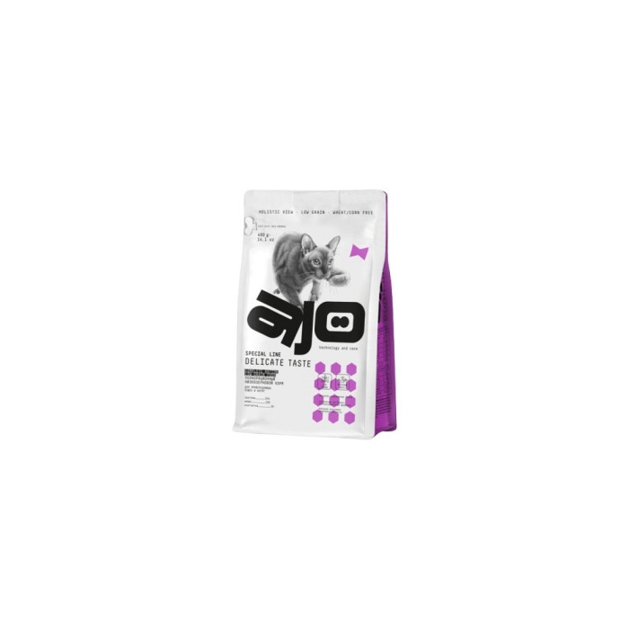 AJO Special Line Delicate Taste үнді тауық, тауық, шошқа 0.4 кг - 4630169560273