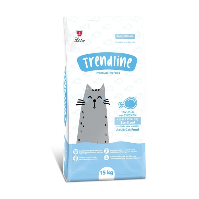 Lider Trendline Sterilised стерилизованный тауық 15 кг - 4927819290