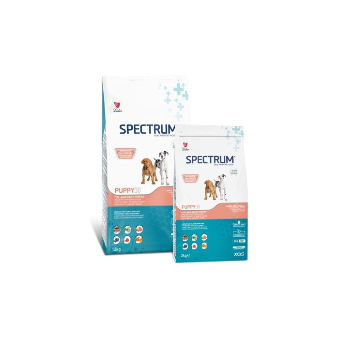 SPECTRUM LARGE BREED PUPPY FOOD для щенков крупных пород 3 кг - 19404