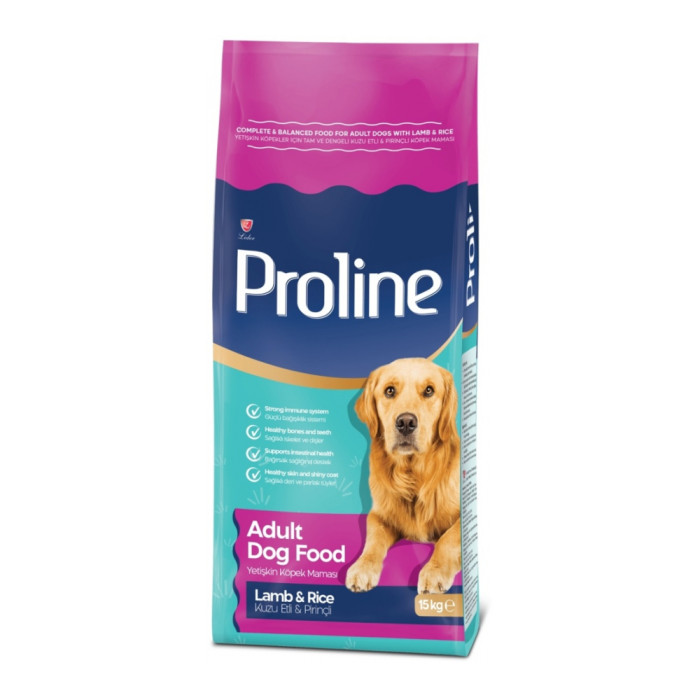 Proline Adult Dog Food lamb & Rice Ягненок с рисом для взрослых 15 кг - PRO-102