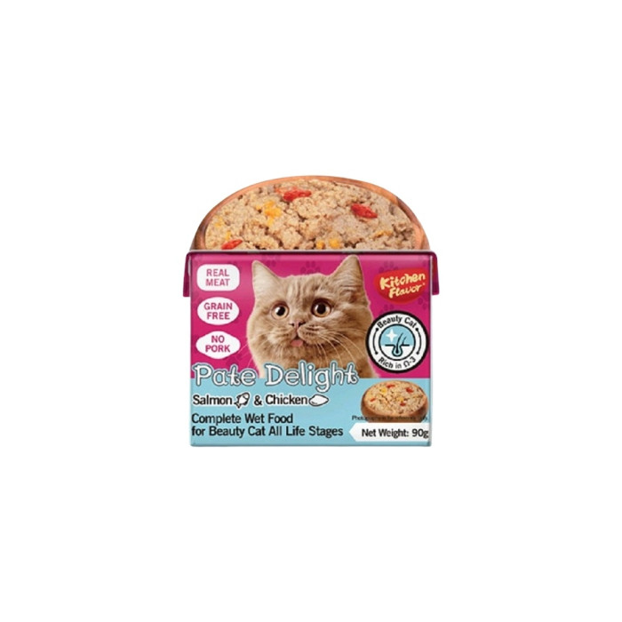 Kitchen Flavor паштет лосось, курица 90 г 1 шт E2203042