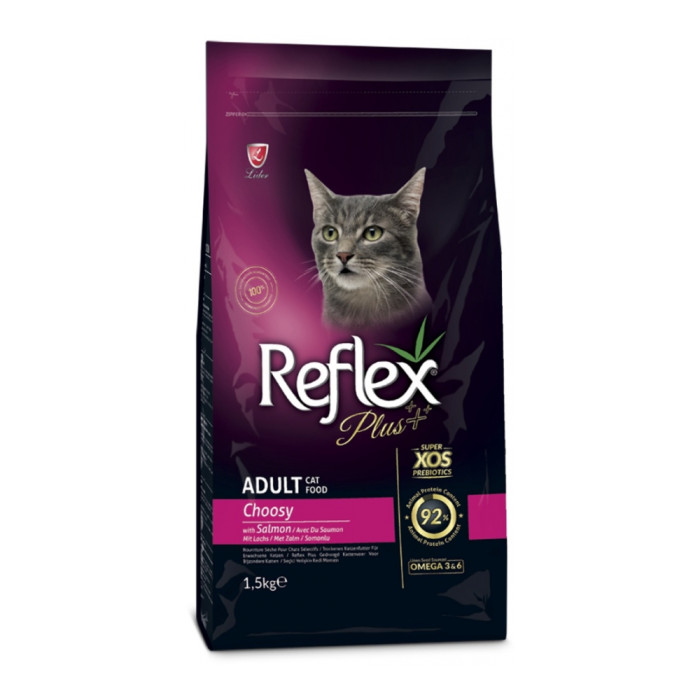 Reflex Plus Adult Choosy ересектерге арналған лосось 1.5 кг - RFX-309