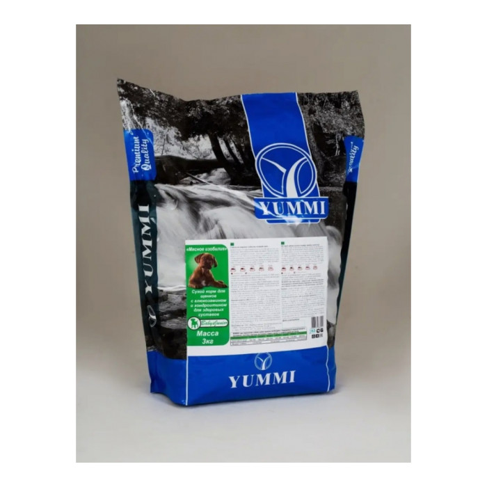 YUMMI Premium Quality Baby&Junior Мясное изобилие 3 кг - YU0012