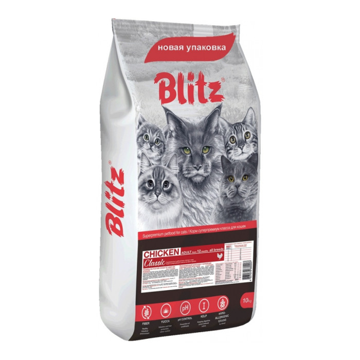 BLITZ Classic Adult ересектерге арналған тауық 10 кг 4627079680207
