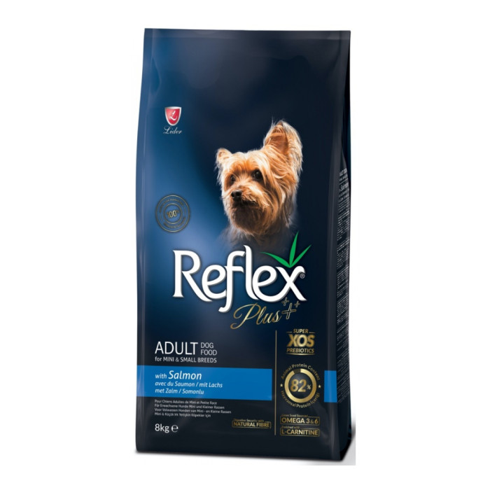 Reflex Plus Adult Mini & Small Breeds Salmon Лосось для ұсақ тұқымдар 8 кг - RFX-124