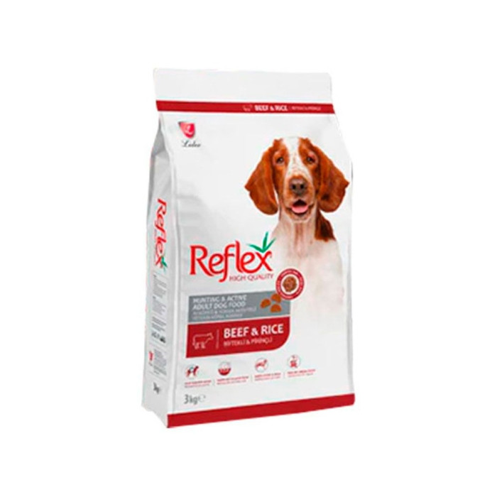 Reflex Hunting & Active Adult Beef & Rice Говядина с рисом для охотничьих и активных 3 кг - 4927820132