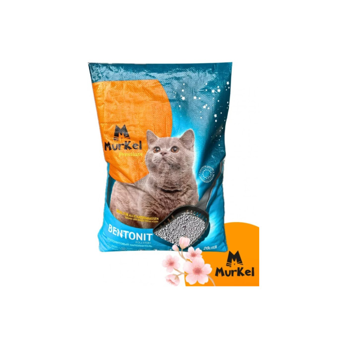 Murkel аромат сакуры 7676 комкующийся 20 л 4603739311896