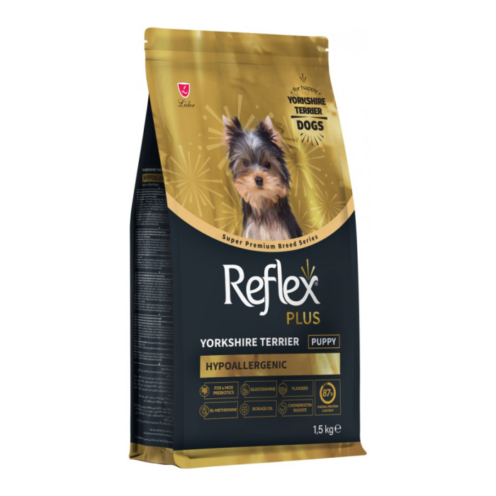 Reflex Plus Yorkshire Terrier Puppy йоркшир терьер щенктері үшін 1.5 кг RFXBS-1