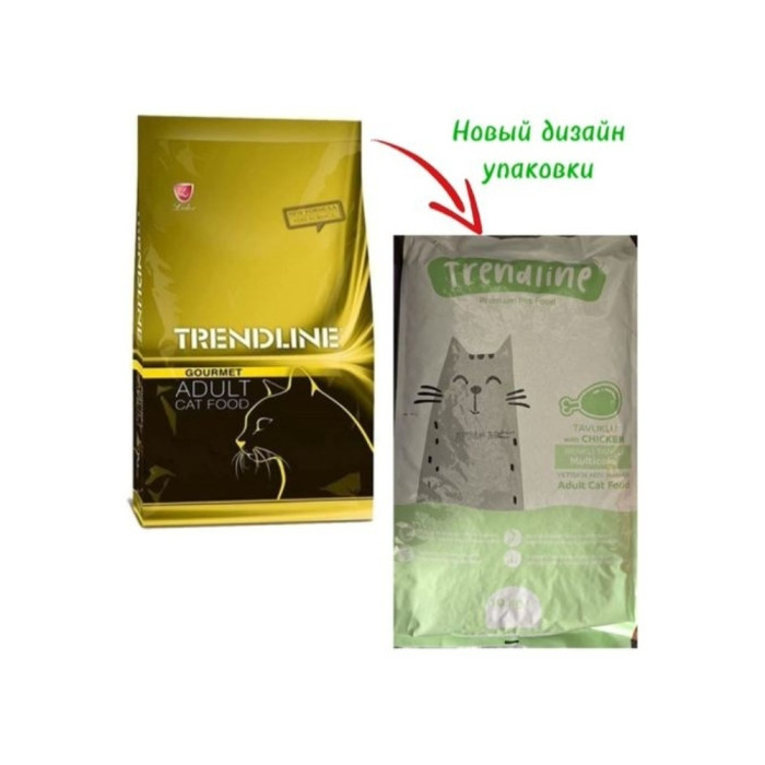 Lider Trendline Gourmet Adult для взрослых курица, злаки 10 кг 4927819282-2