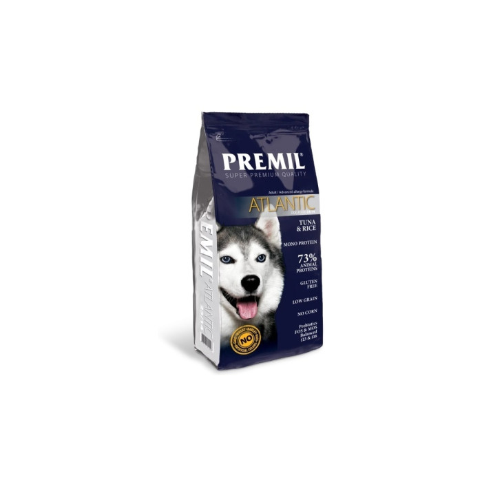 PREMIL Atlantic Тунецпен күріш ересек барлық тұқымдарға арналған 1 кг - AZ00154 - AZ00154