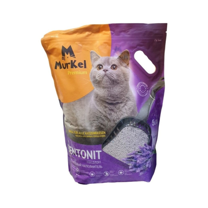 Murkel Bentonit Лаванда комкующийся 5 л