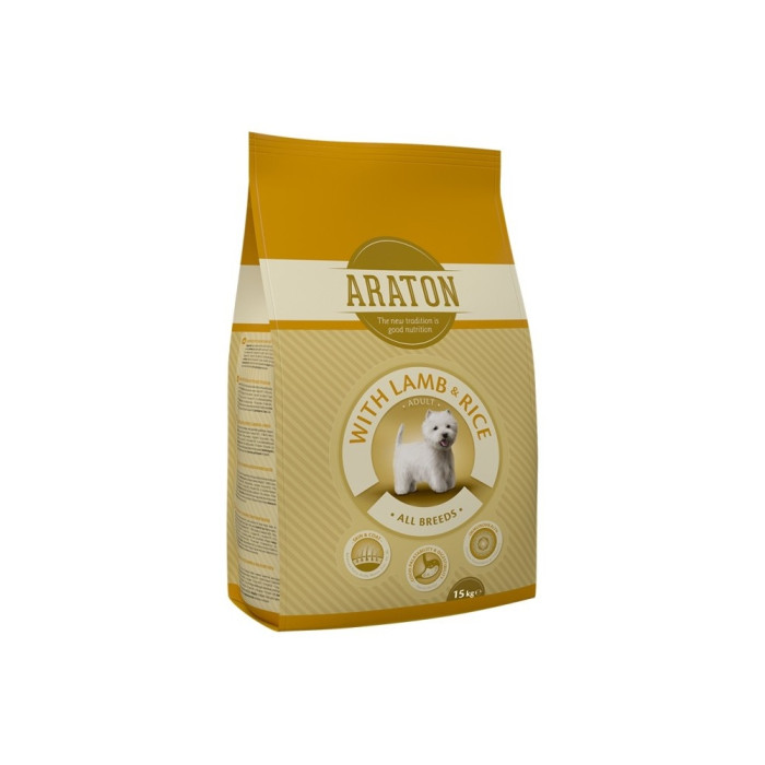 Araton Adult Lamb Ягненок с рисом для взрослых всех пород 15 кг - 4771317474674
