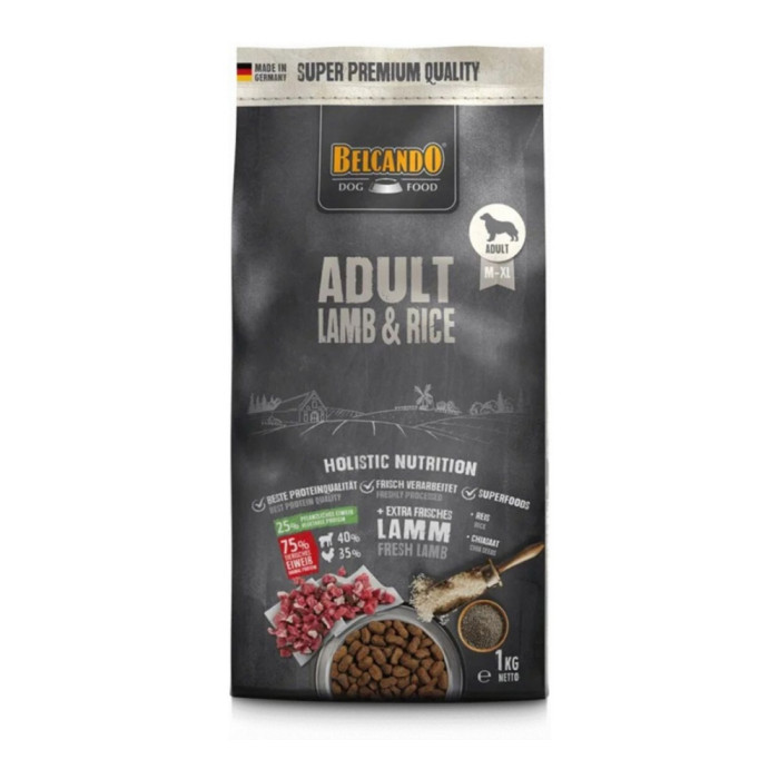 Belcando Adult Lamb&Rice ягненок, рис 1 кг - 4002633557803