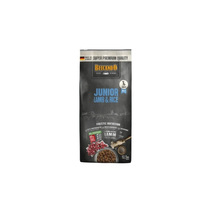 Belcando Junior Lamb&Rice Ягненок с рисом для щенков средних и крупных пород 12.5 кг - 4002633557124