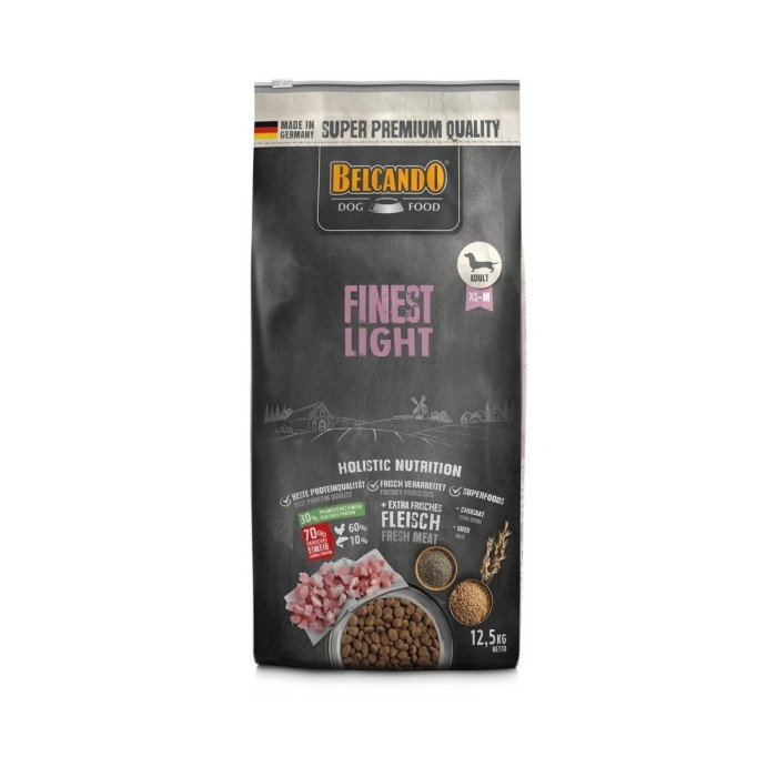 Belcando Finest Light с уткой для взрослых мелких пород 12.5 кг - 4002633558121